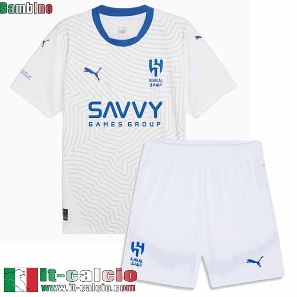 Maglie Calcio Al Hilal Seconda Bambini 25 26