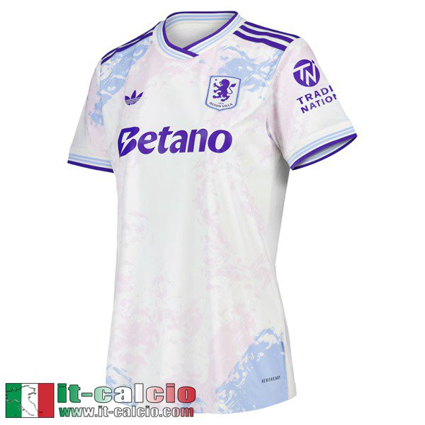 Maglie Calcio Aston Villa Terza Donna 25 26