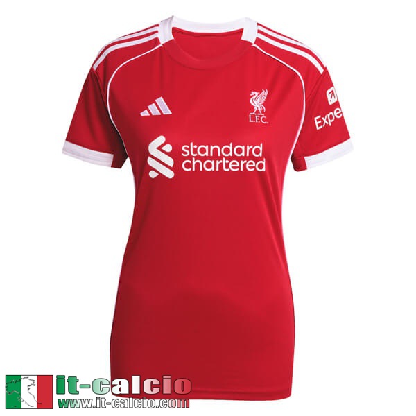 Maglie Calcio Liverpool Prima Donna 25 26