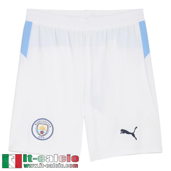 Pantaloncini Calcio Manchester City Prima Uomo 25 26