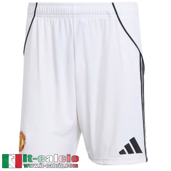 Pantaloncini Calcio Manchester United Prima Uomo 25 26