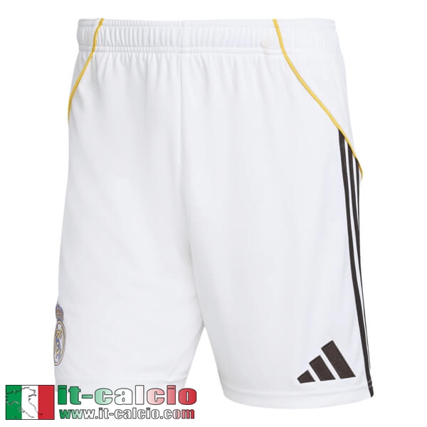Pantaloncini Calcio Real Madrid Prima Uomo 25 26