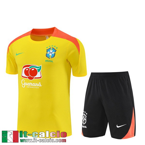 Magliette a maniche Brasile Uomo 25 26 H707