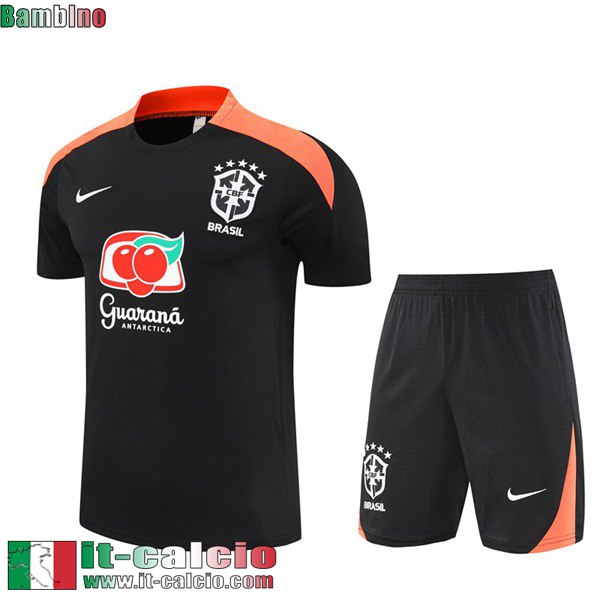 KIT: Magliette a maniche Brasile Bambini 25 26 H682