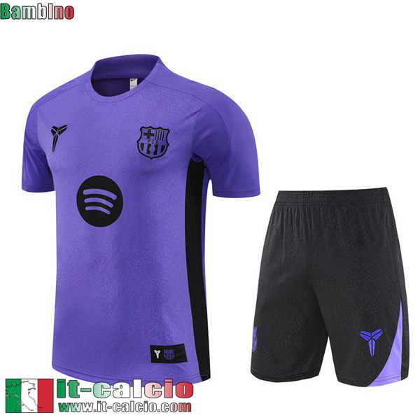 KIT: Magliette a maniche Barcellona Bambini 25 26 H685