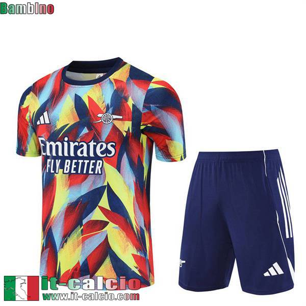 KIT: Magliette a maniche Arsenal Bambini 25 26 H695
