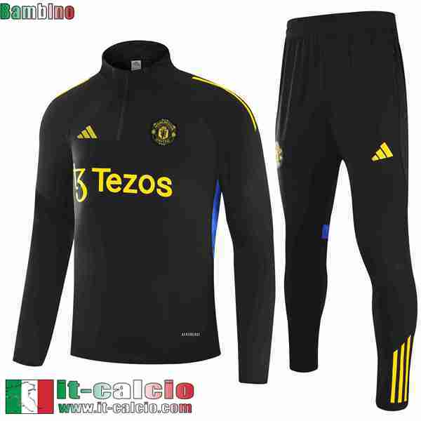 KIT: Tute Calcio Manchester United Bambini 25 26 C880
