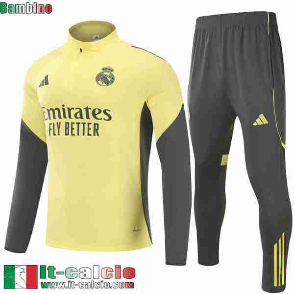 KIT: Tute Calcio Real Madrid Bambini 25 26 C882