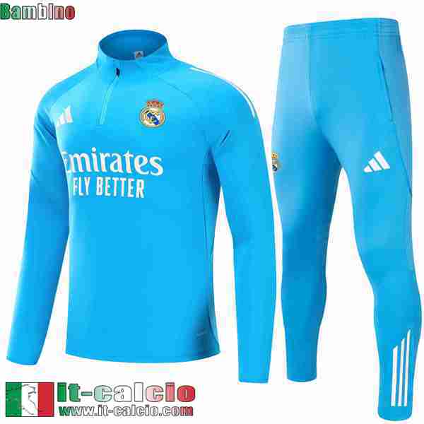 KIT: Tute Calcio Real Madrid Bambini 25 26 C883