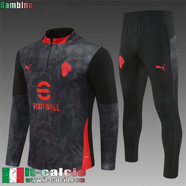 KIT: Tute Calcio AC Milan Bambini 25 26 C884