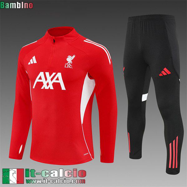 KIT: Tute Calcio Liverpool Bambini 25 26 C886