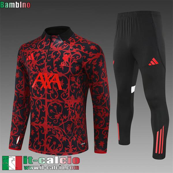 KIT: Tute Calcio Liverpool Bambini 25 26 C888