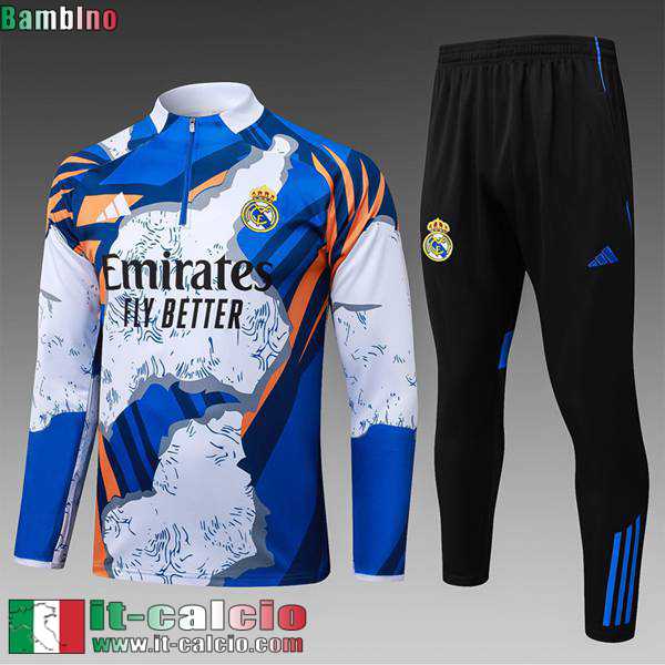 KIT: Tute Calcio Real Madrid Bambini 25 26 C891