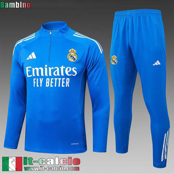 KIT: Tute Calcio Real Madrid Bambini 25 26 C892