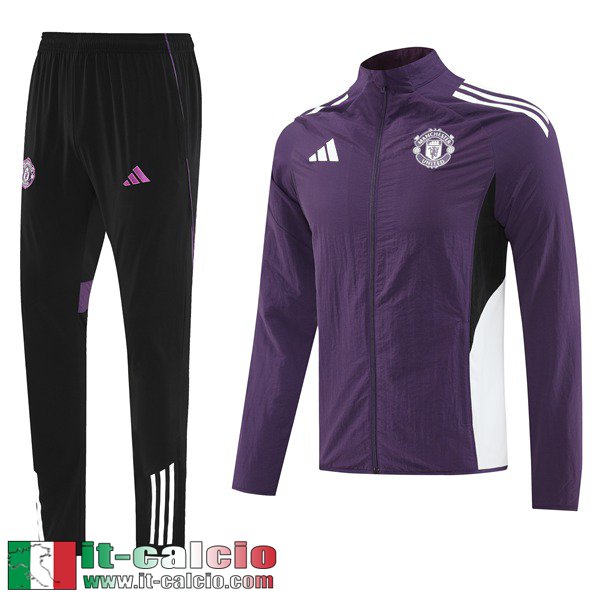 Giacca a vento Manchester United Uomo 25 26 D358