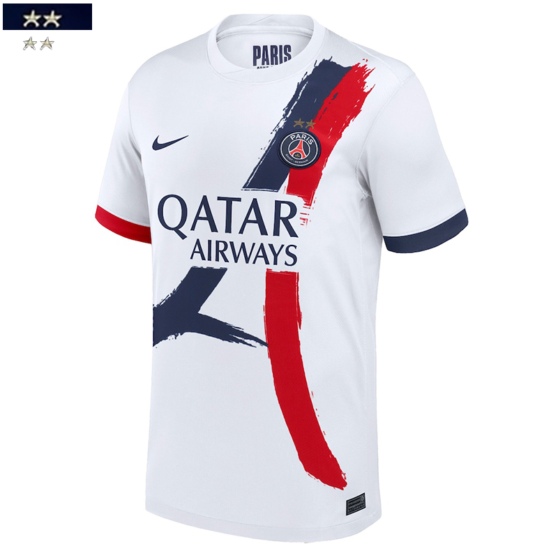 Maglie Calcio PSG Seconda 2-stelle Uomo 25 26