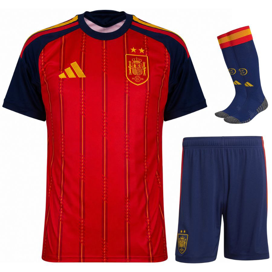 Maglie Calcio Spagna 2-stelle Prima Bambino 2026 Coppa Del Mondo Maglie Calcio Spagna 2-stelle Prima Bambino 2026 Coppa Del Mondo