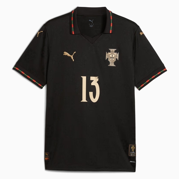 Maglia Calcio Portogallo KING × Eusebio Uomo 2025 Maglia Calcio Portogallo KING × Eusebio Uomo 2025
