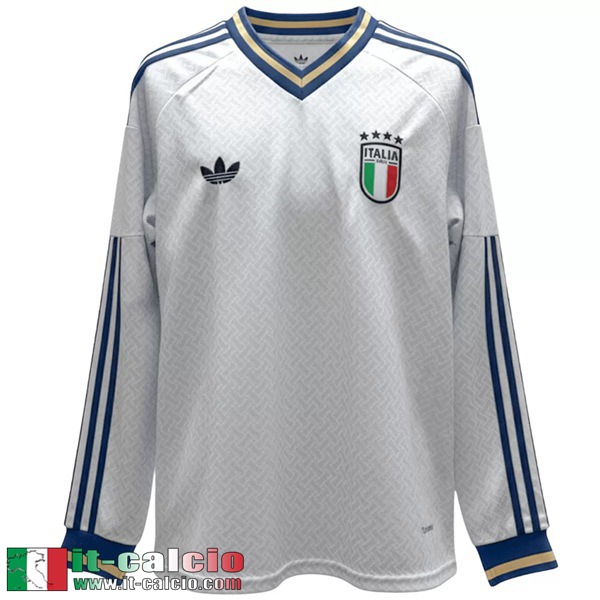 Maglie Calcio Italia Seconda Uomo Maniche Lunghe Coppa Del Mondo 2026