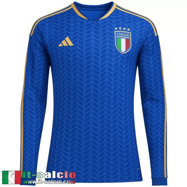 Maglie Calcio Italia Prima Uomo Maniche Lunghe Coppa Del Mondo 2026