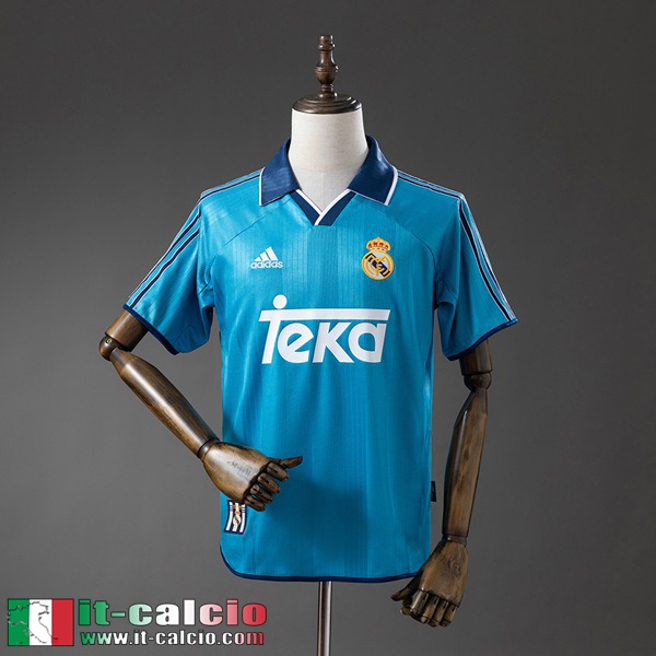 Retro Maglie Calcio Real Madrid Seconda Uomo 99 00 FG1303