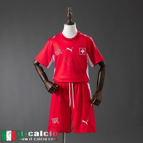 Maglie Calcio Svizzera Prima Bambini Coppa Del Mondo 2026