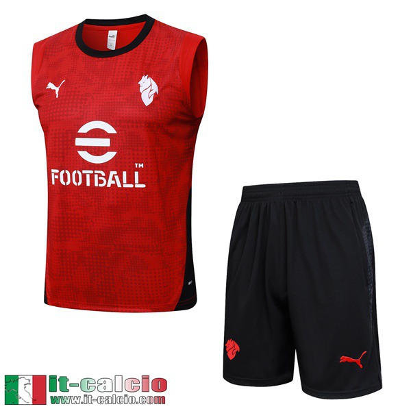 maglietta a maniche senza AC Milan Uomo 25 26 H774