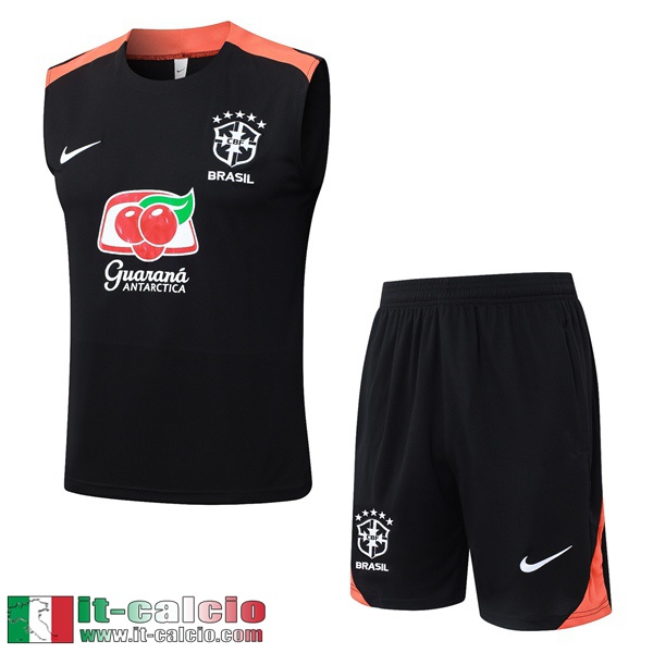 maglietta a maniche senza Brasile Uomo 25 26 H785