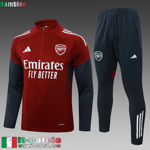 KIT: Tute Calcio Arsenal Bambini 25 26 C989