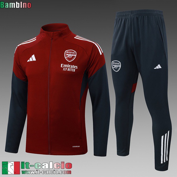 KIT: Full-Zip Giacca Arsenal Bambini 25 26 C990