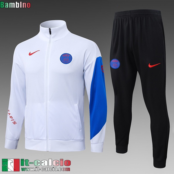 KIT: Full-Zip Giacca PSG Bambini 25 26 C1005