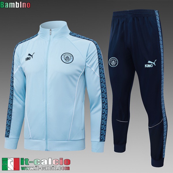 KIT: Full-Zip Giacca Manchester City Bambini 25 26 C1010