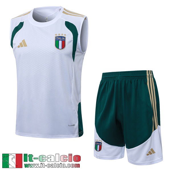 maglietta a maniche senza Italia Uomo 25 26 H877