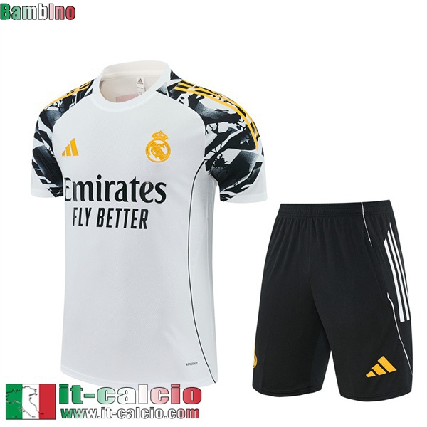KIT: magliette a maniche corte Real Madrid Bambini 25 26 H819