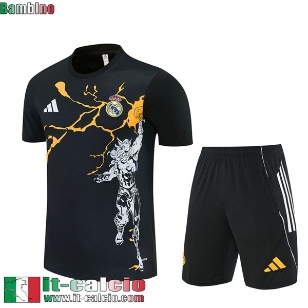 KIT: magliette a maniche corte Real Madrid Bambini 25 26 H820