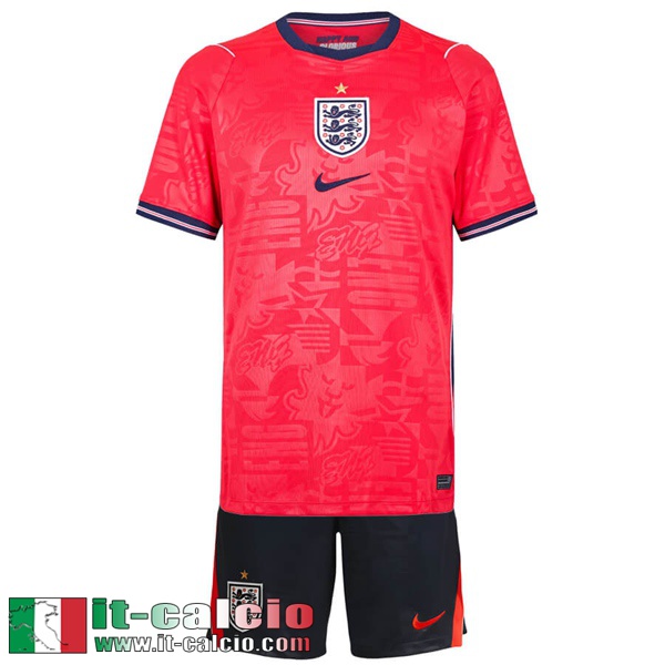 Maglie Calcio Inghilterra Seconda Bambini Coppa del Mondo 2026