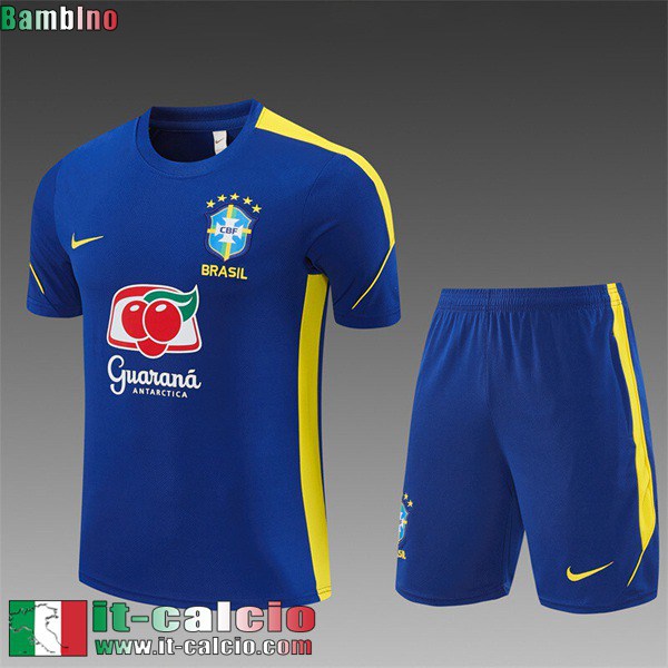 kit: maglietta a maniche senza Brasile Bambini 26 27 H890