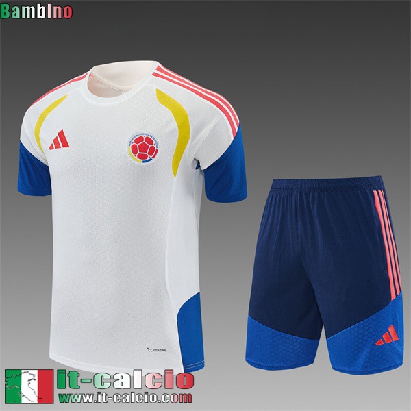 kit: maglietta a maniche senza Colombia Bambini 26 27 H894