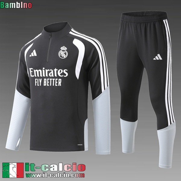 kit: Tute Calcio Real Madrid Bambini 26 27 C1041