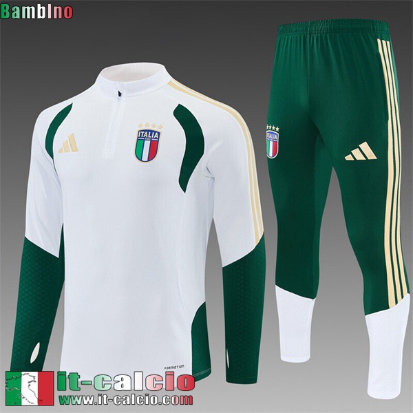 kit: Tute Calcio Italia Bambini 26 27 C1048