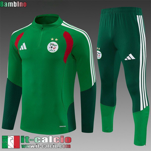 kit: Tute Calcio Algeria Bambini 26 27 C1051
