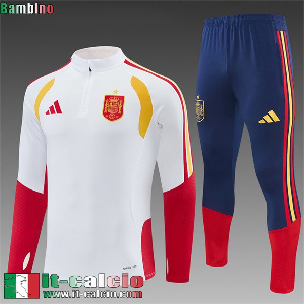 kit: Tute Calcio Spagna Bambini 26 27 C1056