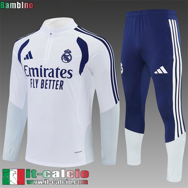 kit: Tute Calcio Real Madrid Bambini 26 27 C1058