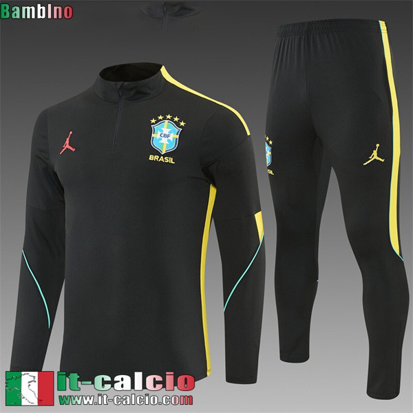 kit: Tute Calcio Brasile Bambini 26 27 C1061