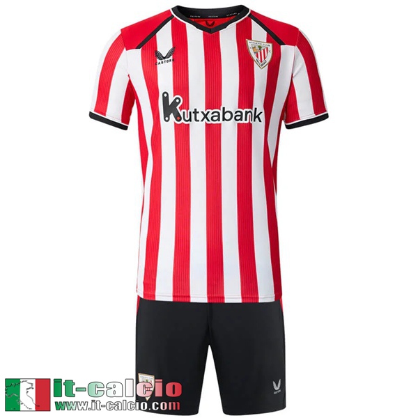 Maglia Calcio Athletic Bilbao Prima Bambini 26 27