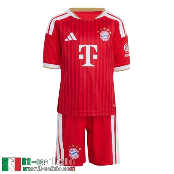 Maglia Calcio Bayern Monaco Prima Bambini 26 27