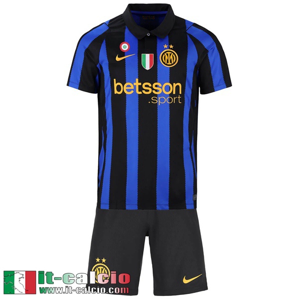 Maglia Calcio Inter Milan Prima Bambini 26 27