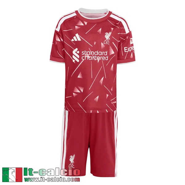 Maglia Calcio Liverpool Prima Bambini 26 27