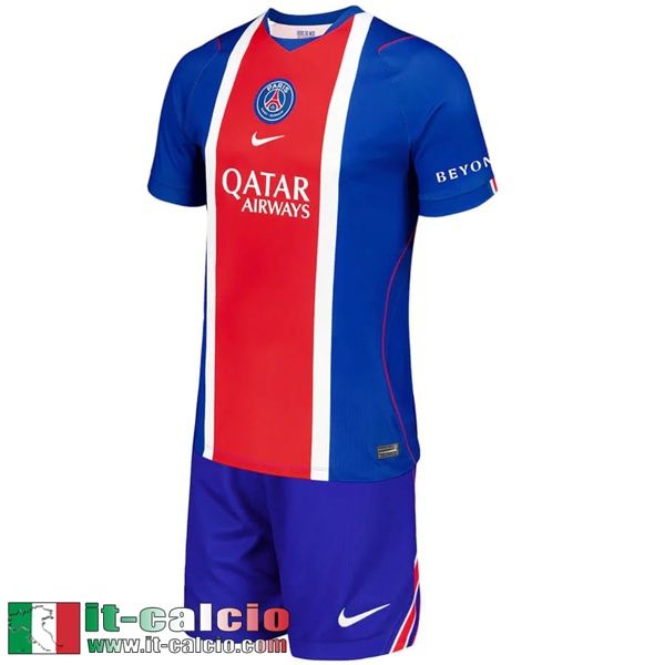 Maglia Calcio PSG Prima Bambini 26 27