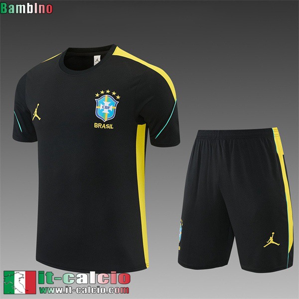 KIT:Magliette a maniche corte Brasile Bambini 26 27 H933
